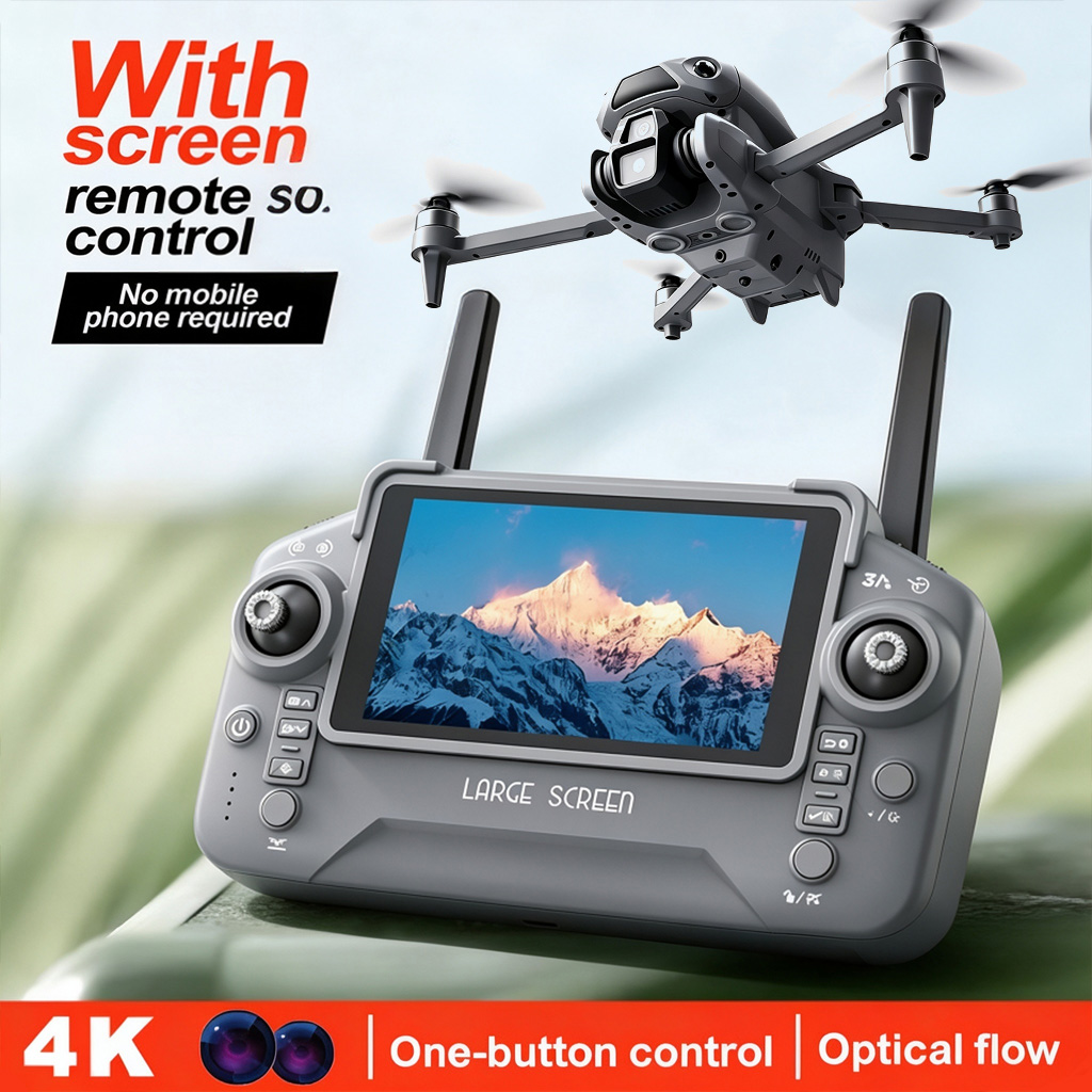 Drone Mapping - 新モデル LF682 MAX GPS搭載プロフェッショナルドローン。8Kカメラ、空撮用FPV機能、障害物回避機能、大型スクリーン付きリモコン、折りたたみ式。