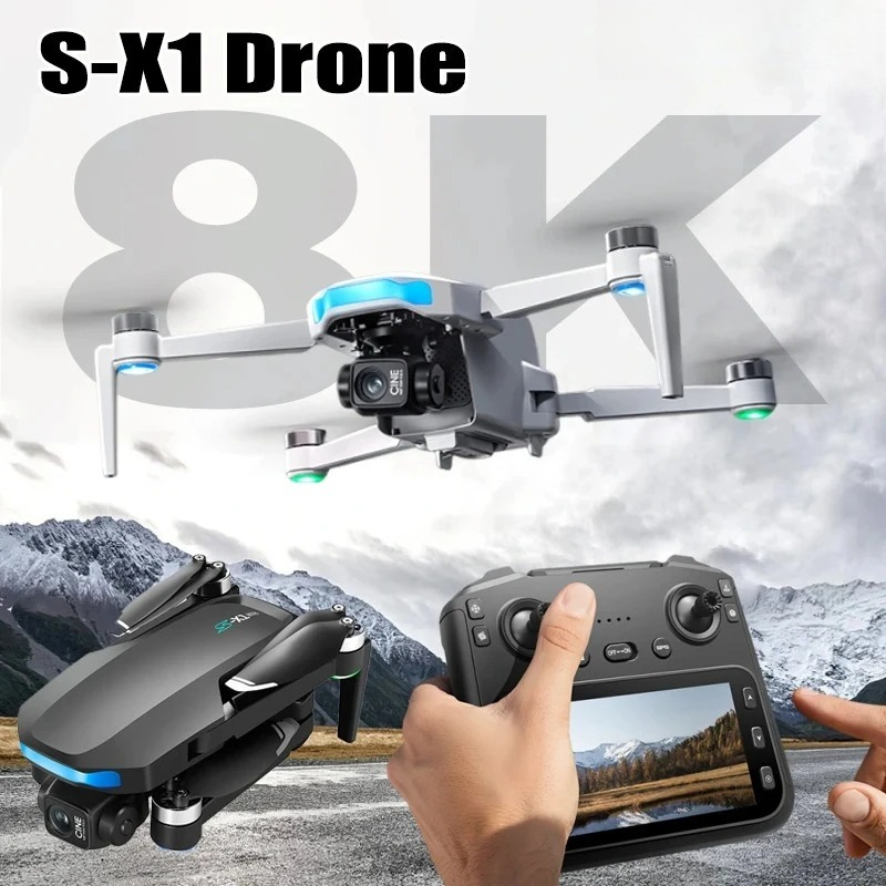 Drone Thermal Imaging - オリジナルS-X1ドローン 8K HD プロフェッショナル WIFI 5G