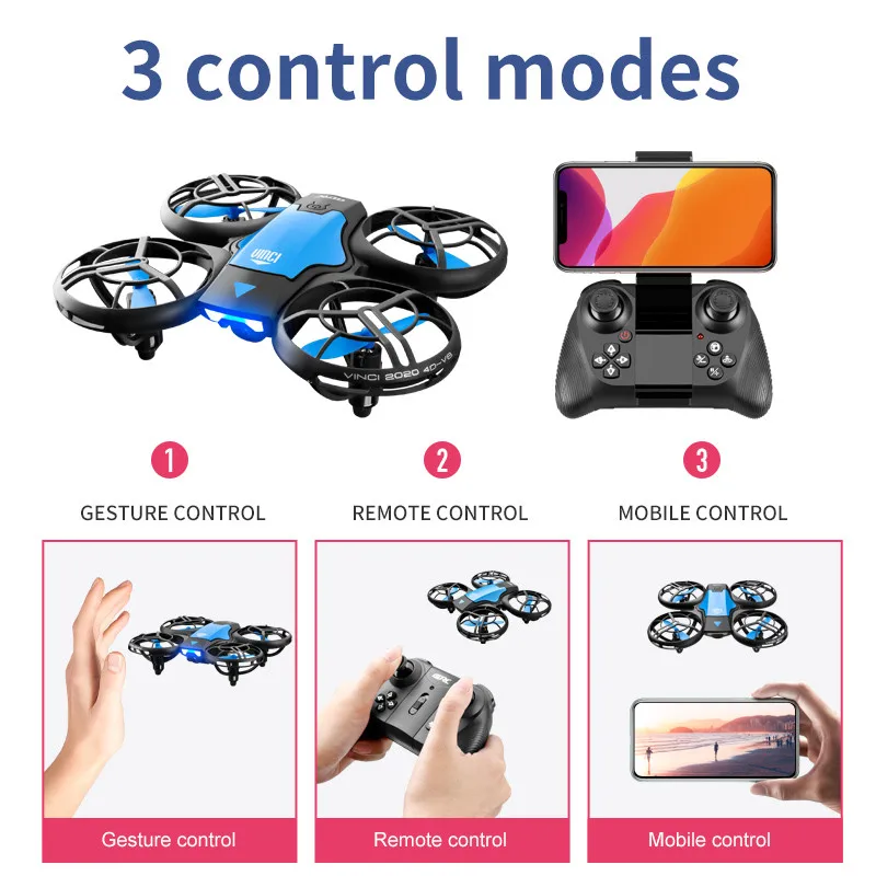 V8新型ミニドローン 4KプロフェッショナルHD 1080P - Drone Mapping のレビューと価格