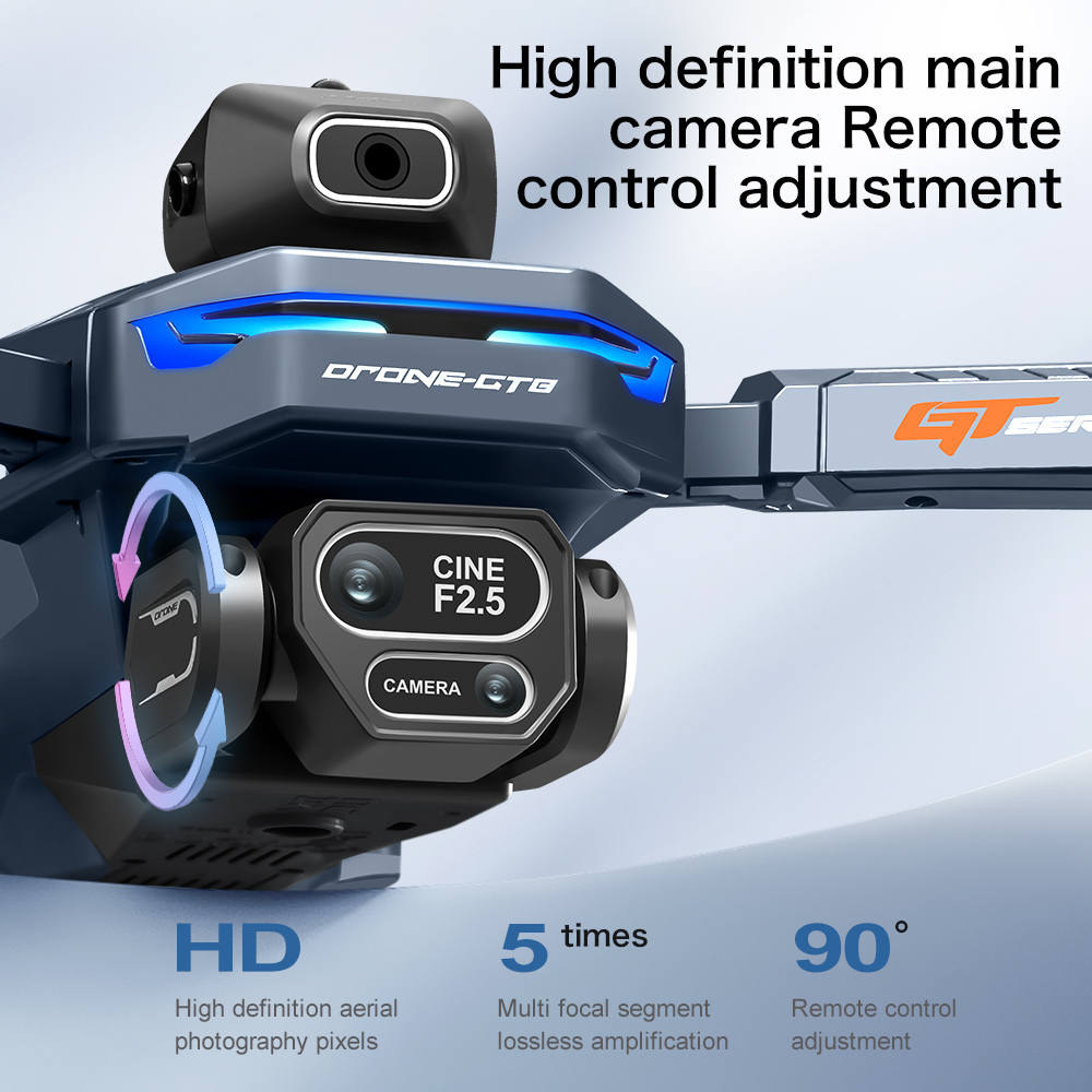 GT8 折りたたみ式GPS搭載RCドローン 8K HD ES - Drone Mapping のレビューと価格
