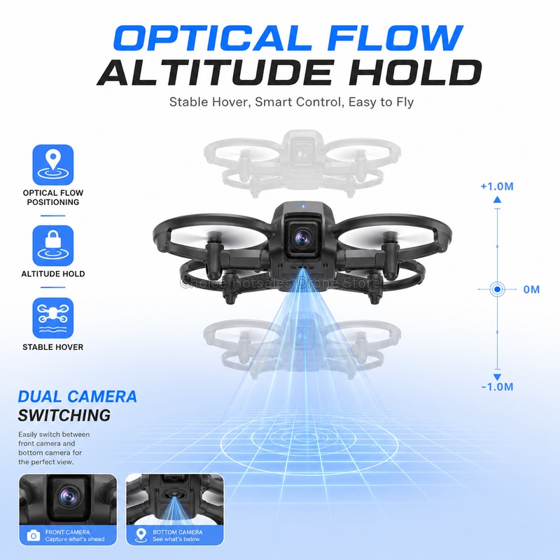 VRビッグドローン 4K HD広角カメラ WiFi FPV  - Drone Ndvi のレビューと価格