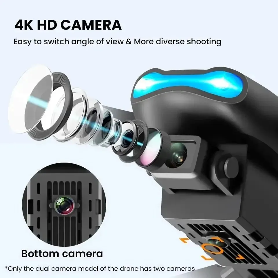 プロフェッショナルミニドローン E99 HD 4k カメラ折 - Drone Surveying のレビューと価格